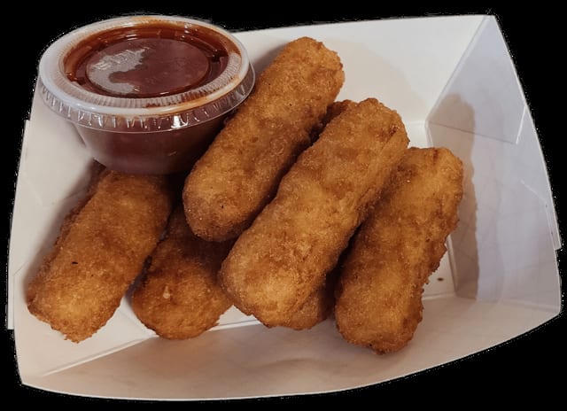 Mozzarella Sticks 6 Pieces.